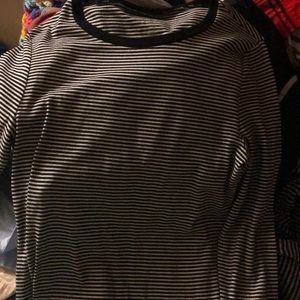 Long sleeve striped shirt